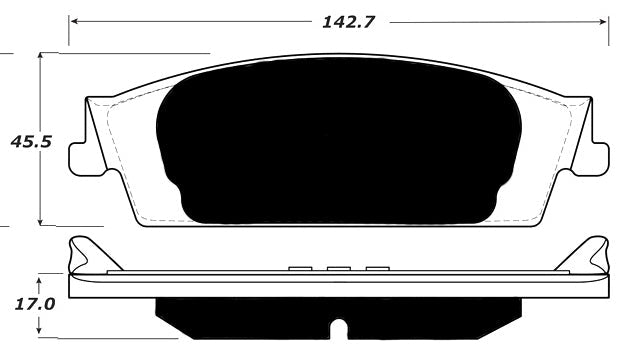 Porterfield Brake Pads for 2017 CADILLAC ESCALADE w/ Brembo