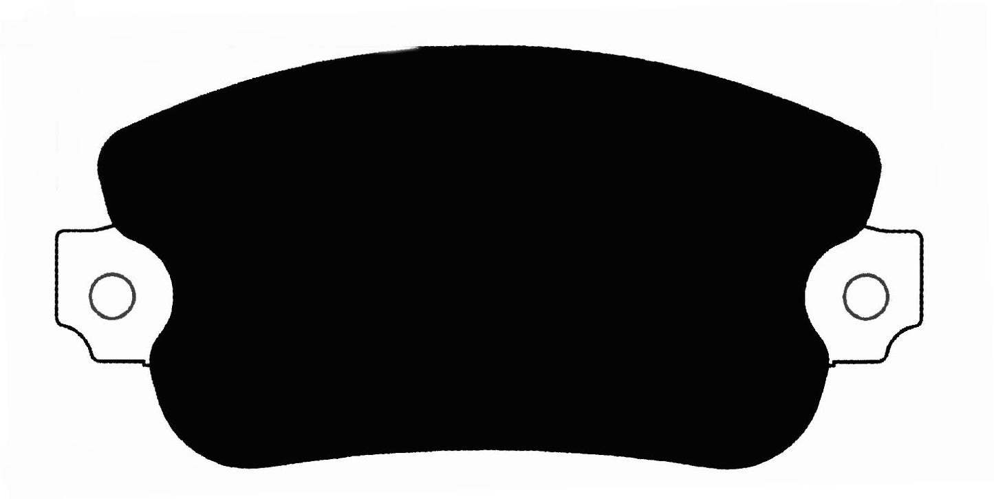 Porterfield Brake Pads for 1978 LANCIA ZAGATO