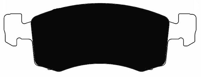 FR SPORT Porterfield Brake Pads for 1984 DODGE DAYTONA ATE F/Caliper