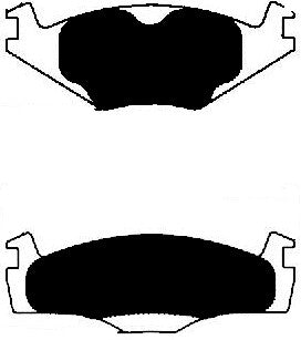 Porterfield Brake Pads for 1984 VOLKSWAGEN SCIROCCO