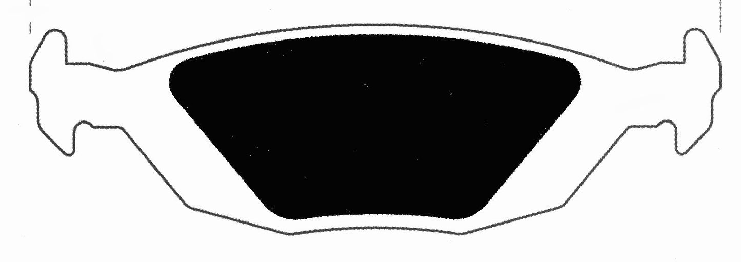 Porterfield Brake Pads for 1989 SAAB 900 Series