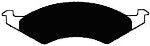 Porterfield Brake Pads for 1986 FORD TAURUS Rear Drum w/Phenolic Piston