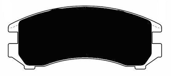 Porterfield Brake Pads for 1990 SUZUKI SWIFT 3 Door GT