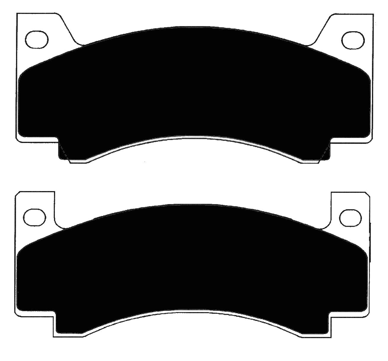 Porterfield Brake Pads for 1970 DODGE CHARGER w/Front Discs