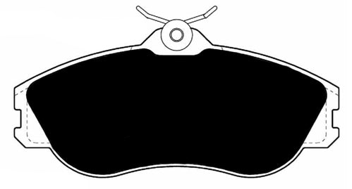Porterfield Brake Pads for 1996 AUDI S6