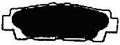 Porterfield Brake Pads for 1992 LEXUS LS 400