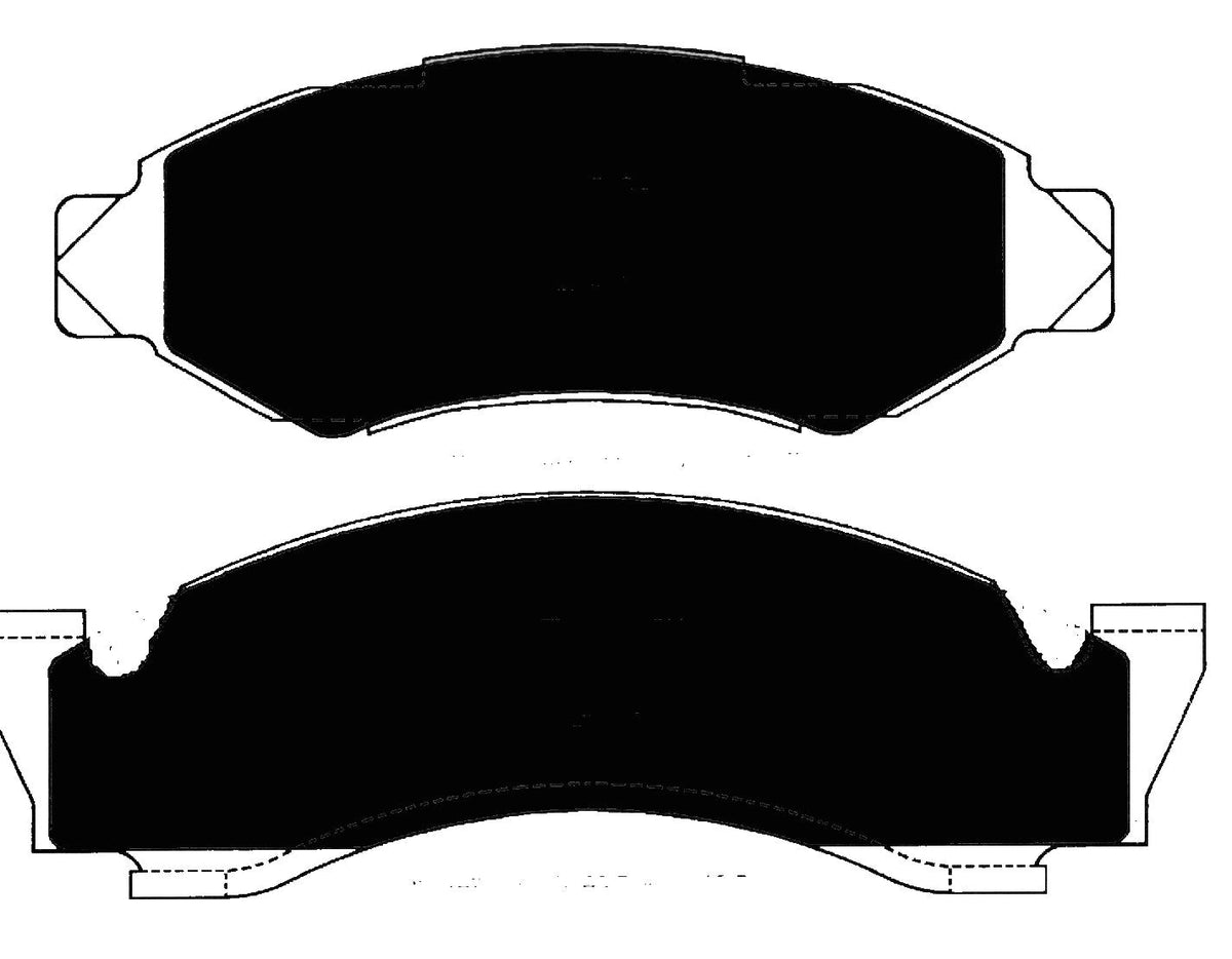 FR SPORT Porterfield Brake Pads for 1976 FORD THUNDERBIRD R/Disc - View 4