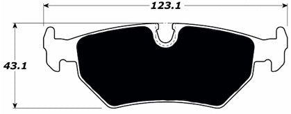 Porterfield Brake Pads for 1993 JAGUAR XJ 12
