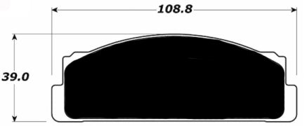 Porterfield Brake Pads for 1971 FIAT SPIDER 124