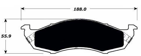 Porterfield Brake Pads for 1995 NISSAN QUEST