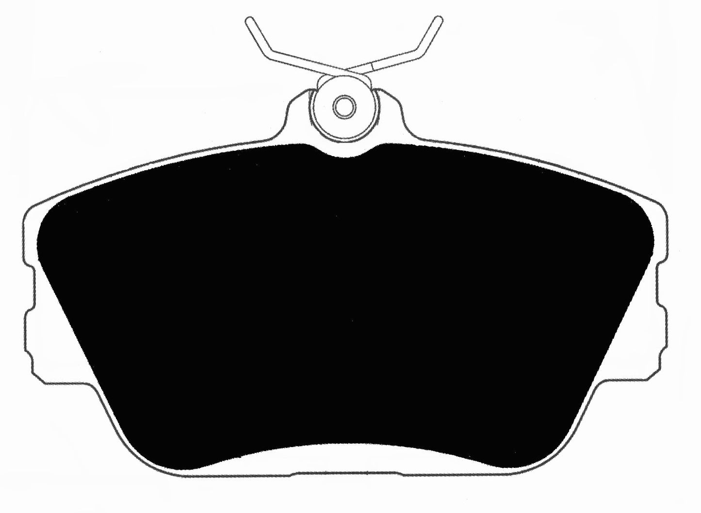 Porterfield Brake Pads for 1999 FORD TAURUS SHO
