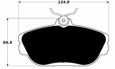 Porterfield Brake Pads for 1997 FORD TAURUS R/Disc