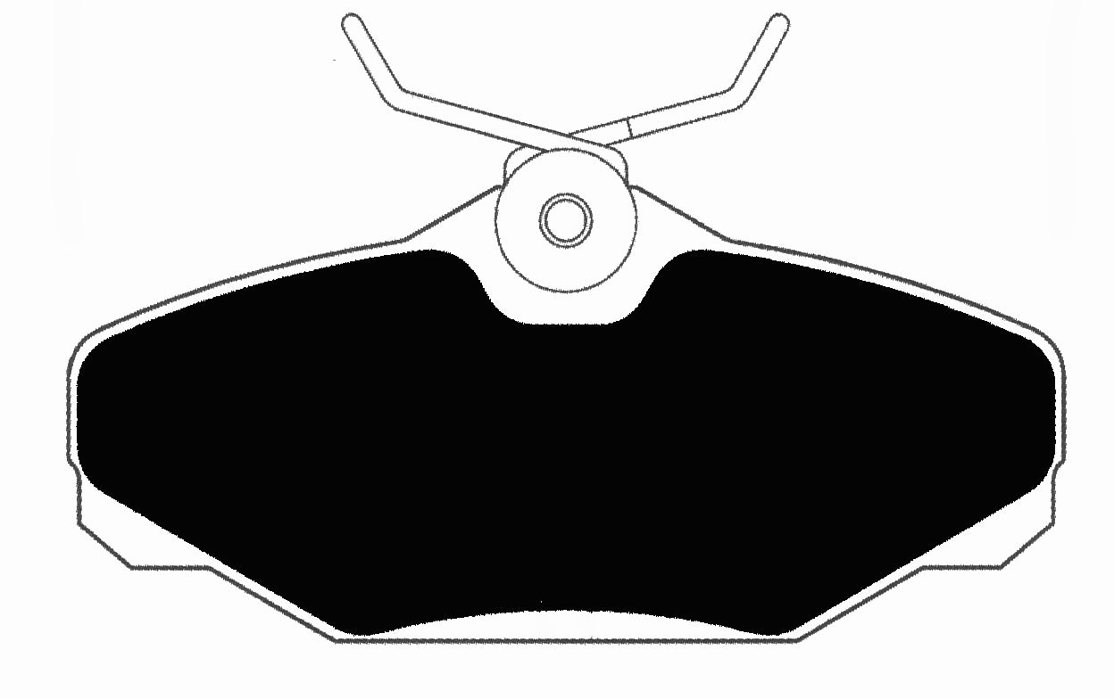 Porterfield Brake Pads for 1993 MERCURY SABLE REAR DISCS
