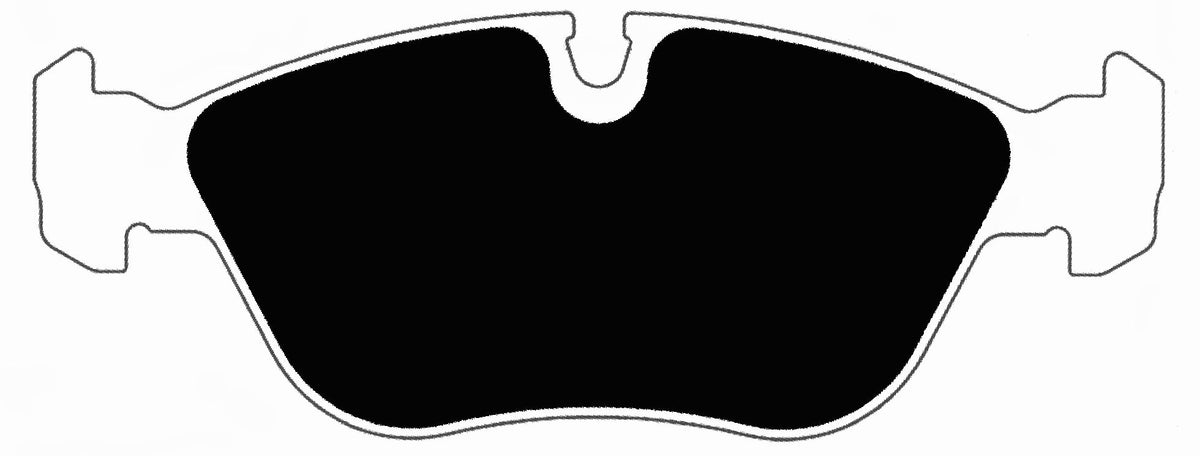 FR SPORT Porterfield Brake Pads for 1998 VOLVO V70 R - View 2