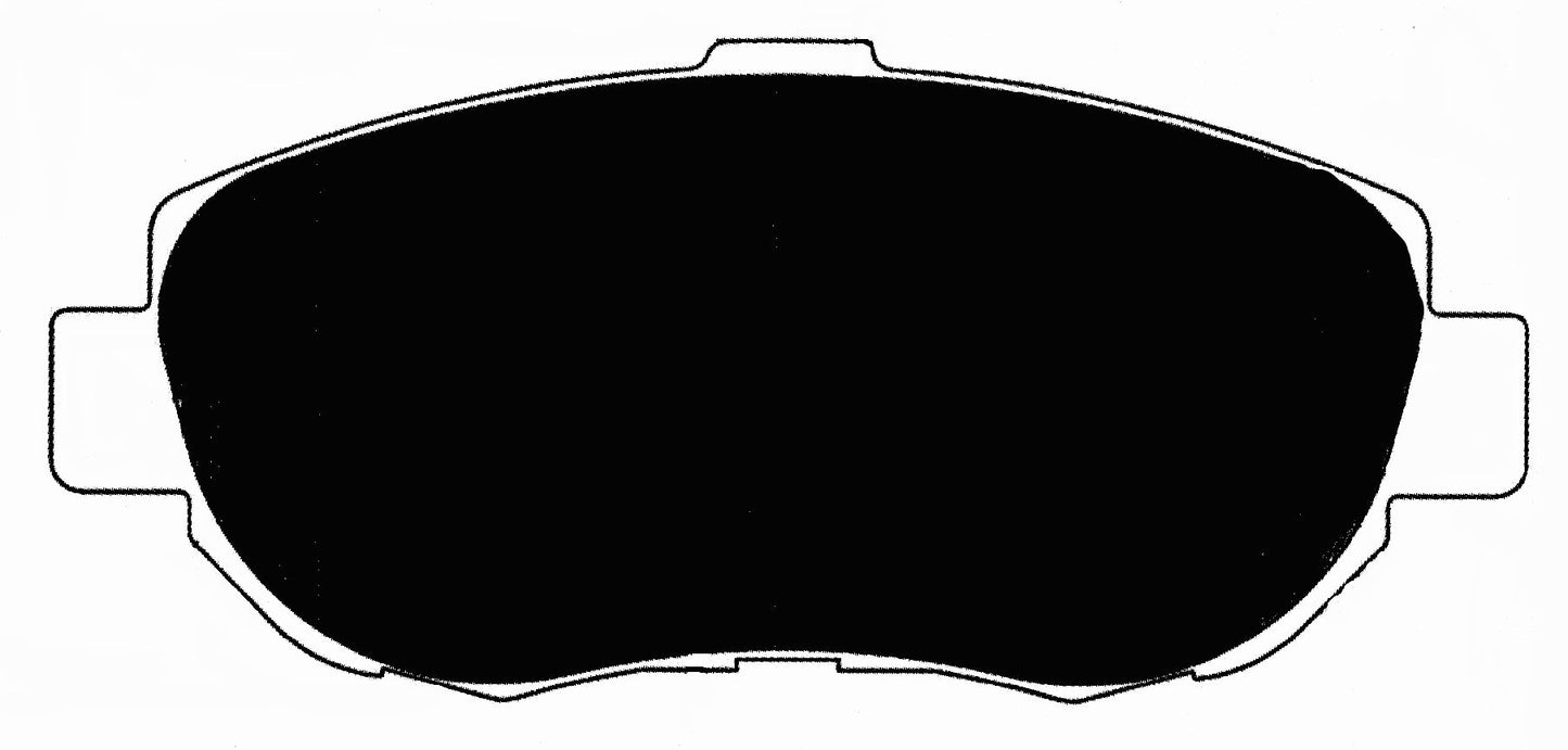 Porterfield Brake Pads for 1995 TOYOTA SUPRA