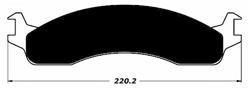 Porterfield Brake Pads for 1997 FORD F350 1 Ton 4WD DRW  3 1/2