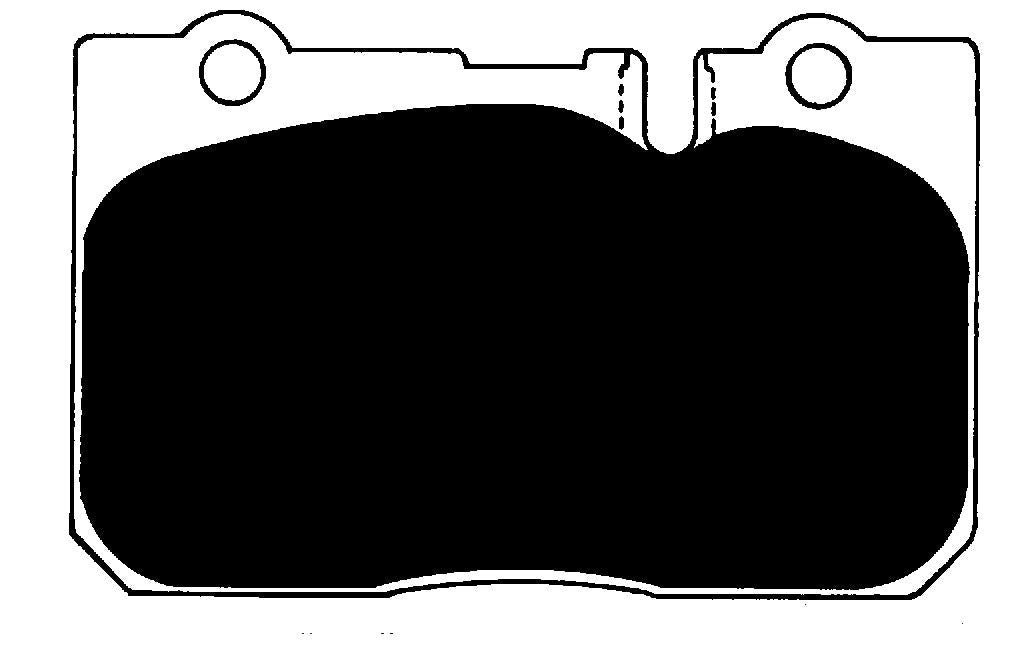 Porterfield Brake Pads for 1997 LEXUS LS 400