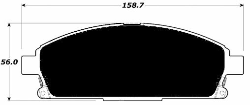 Porterfield Brake Pads for 2005 NISSAN QUEST