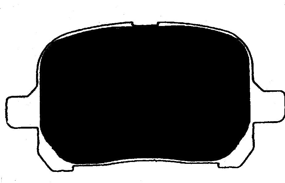 Porterfield Brake Pads for 1998 LEXUS ES 300H