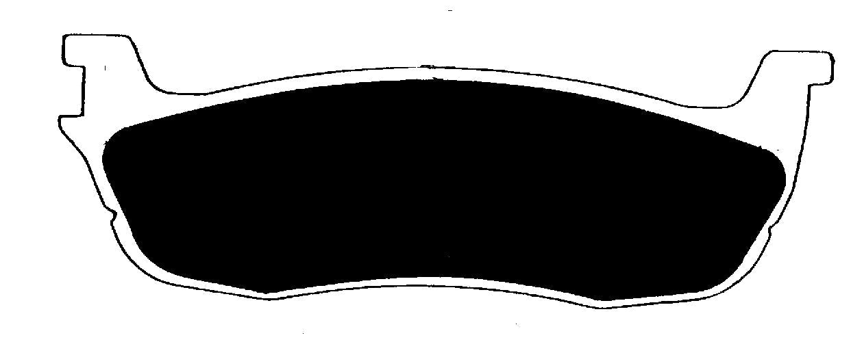 Porterfield Brake Pads for 1997 FORD F150 2WD Lightning