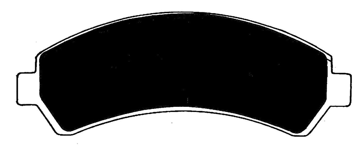 FR SPORT Porterfield Brake Pads for 2000 GMC T-15 JIMMY 4WD