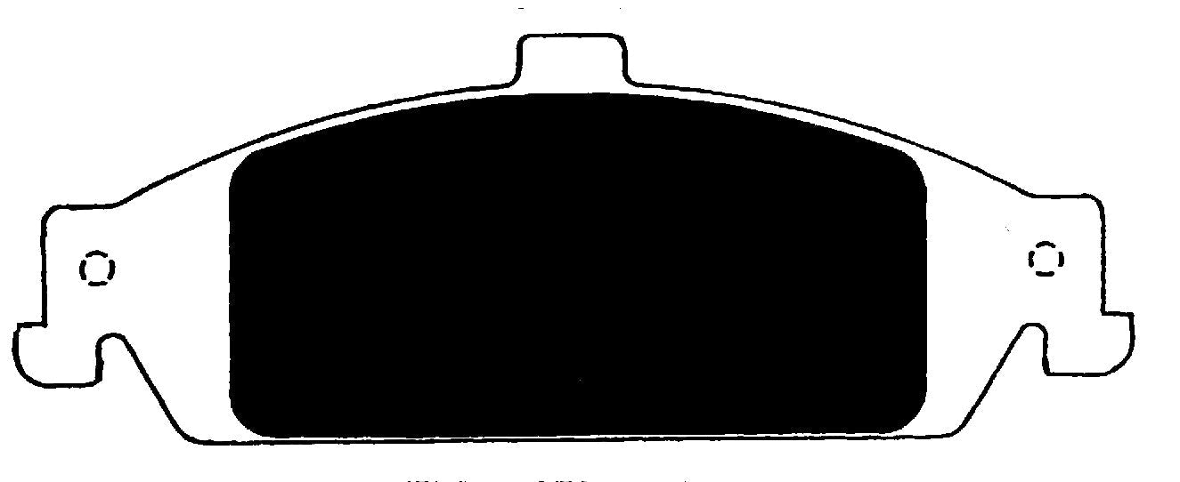 Porterfield Brake Pads for 1999 PONTIAC GRAND AM w/Rear Discs