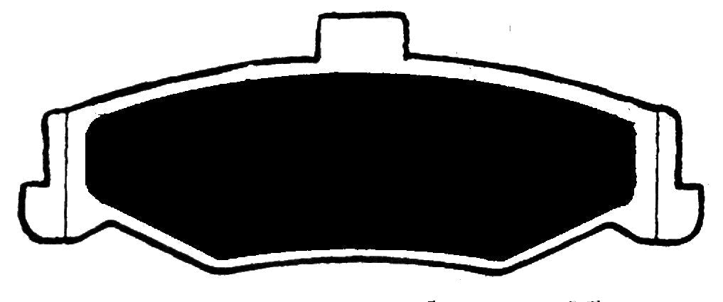 Porterfield Brake Pads for 1999 PONTIAC FIREBIRD