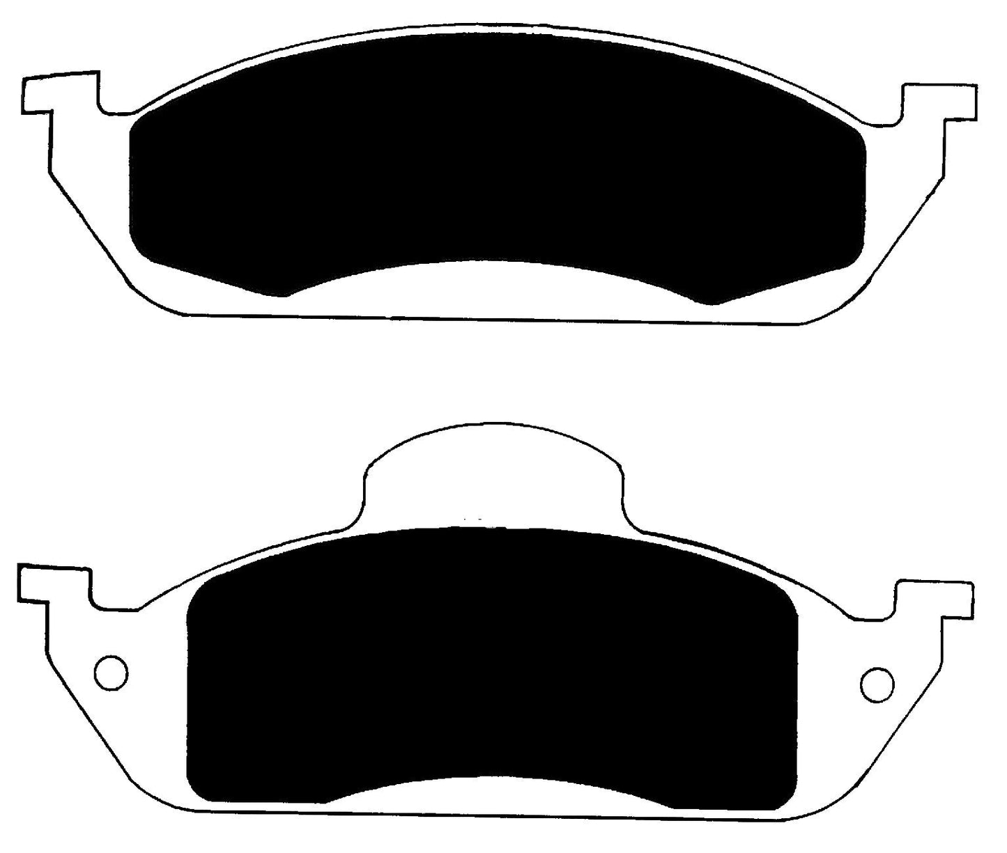 Porterfield Brake Pads for 2004 MERCEDES-BENZ ML350
