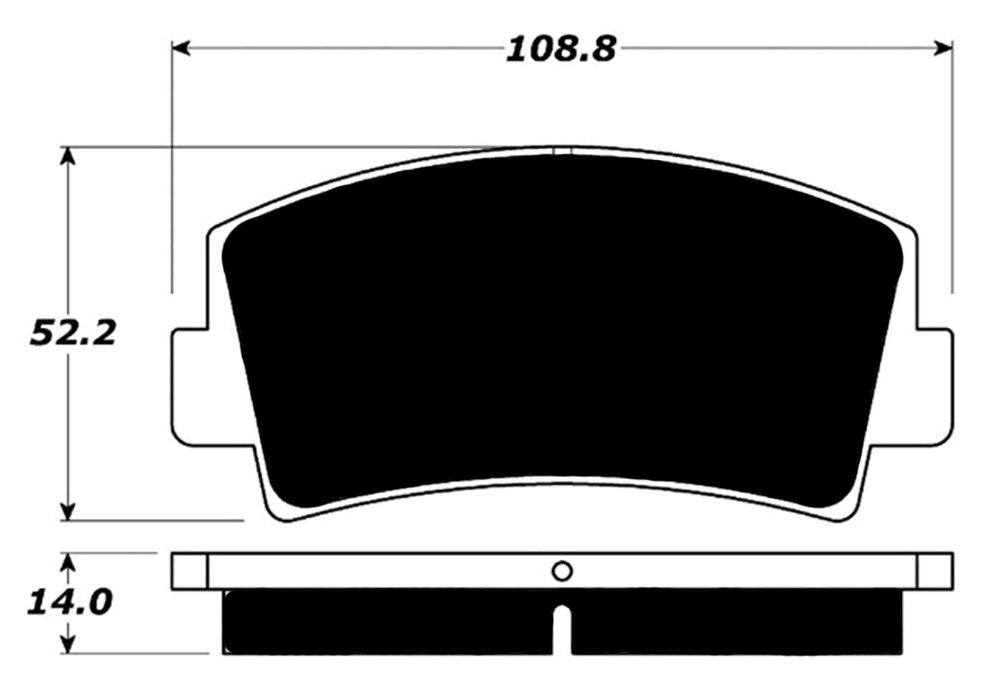 Porterfield Brake Pads for 1984 MAZDA RX 7 R/Drum
