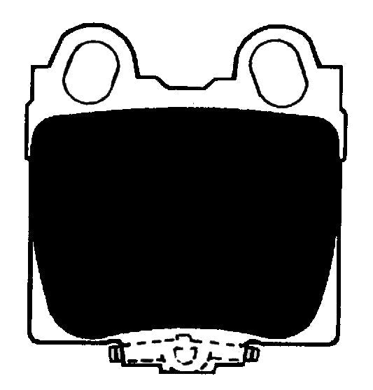 Porterfield Brake Pads for 1998 LEXUS GS 300