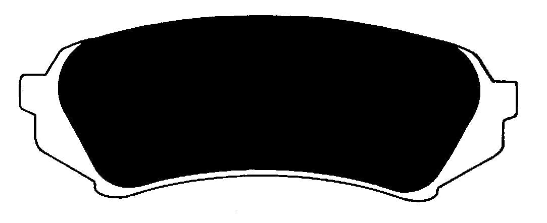 Porterfield Brake Pads for 1998 LEXUS LX 470
