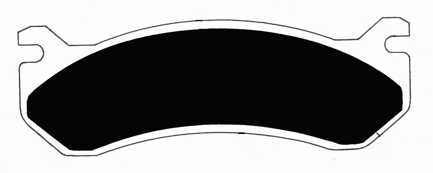 Porterfield Brake Pads for 1999 CHEVROLET SILVERADO 1500 4WD