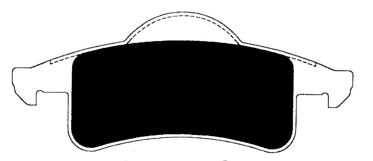 Porterfield Brake Pads for 2000 JEEP GRAND CHEROKEE w/Akebono front caliper