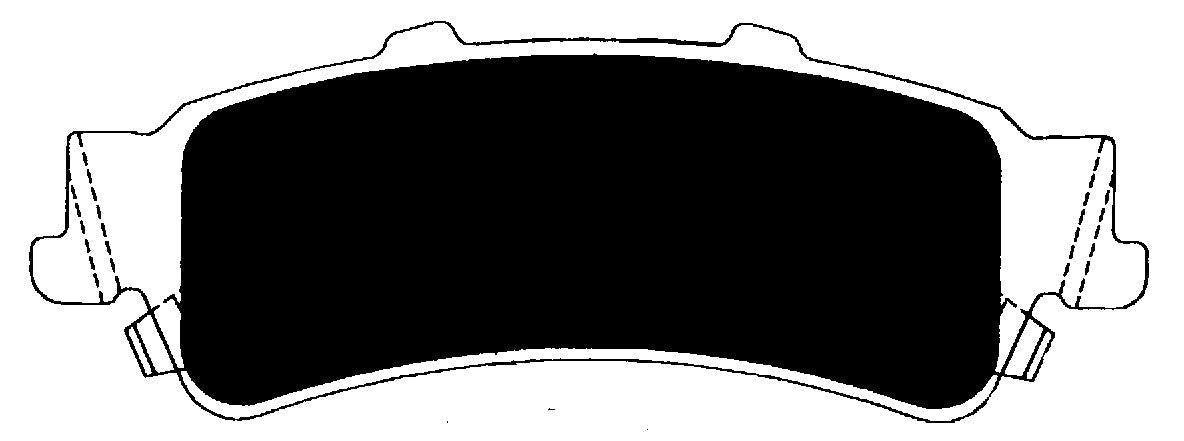 Porterfield Brake Pads for 2003 GMC SIERRA 1500 2WD EXT CAB 2 Wheel Steer