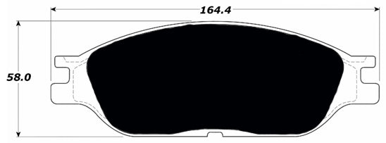 Porterfield Brake Pads for 2001 FORD WINDSTAR
