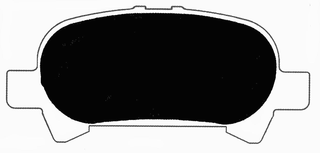 Porterfield Brake Pads for 2005 TOYOTA CAMRY V6 LE Made in USA