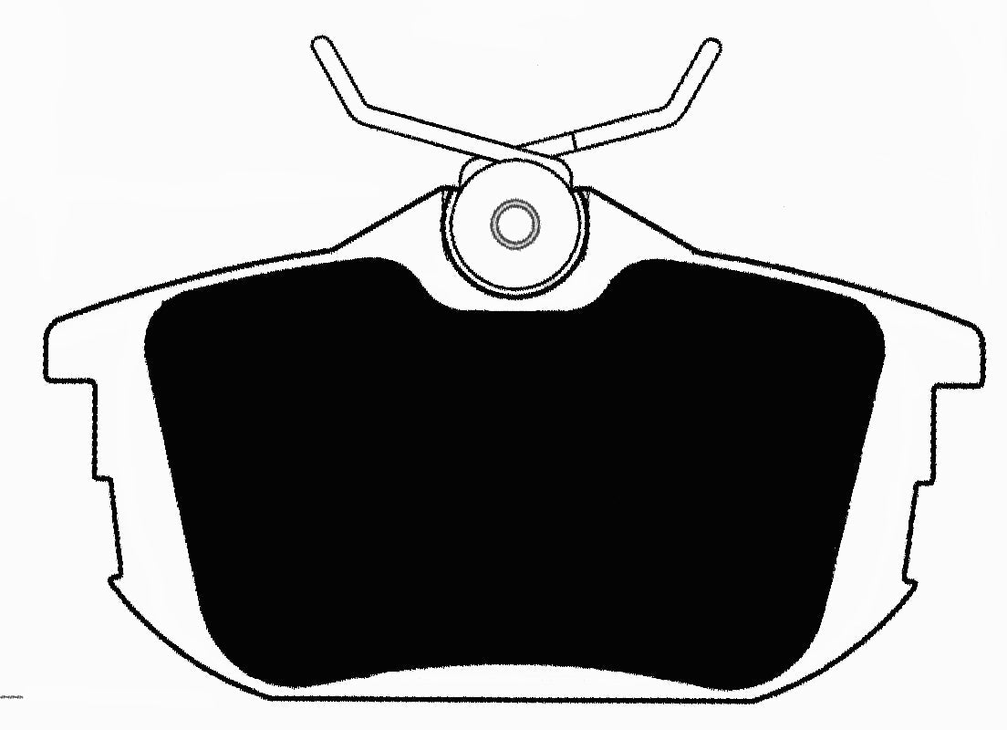 FR SPORT Porterfield Brake Pads for 2003 VOLVO V40 - View 4