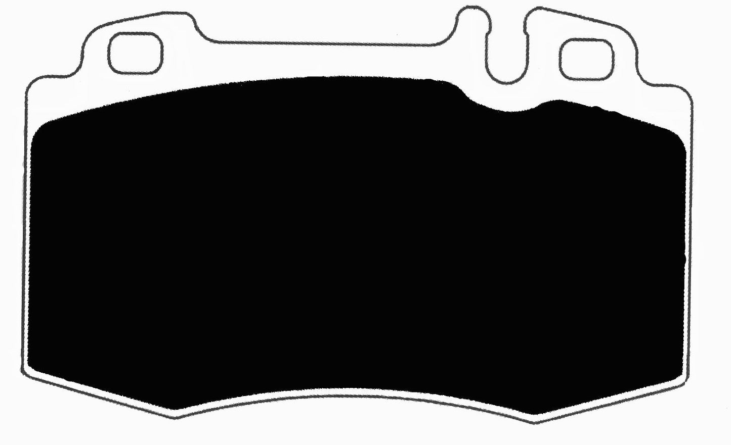 Porterfield Brake Pads for 2007 MERCEDES-BENZ SL550