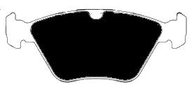 Porterfield Brake Pads for 2006 MERCEDES-BENZ E350 4-Matic
