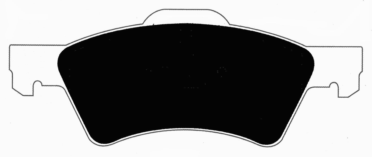 Porterfield Brake Pads for 2003 DODGE CARAVAN / GRAND CARAVAN FWD R/Disc