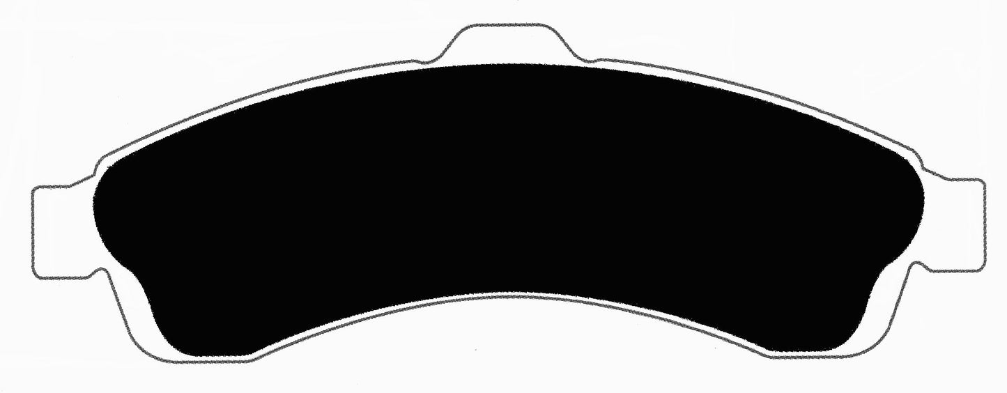 Porterfield Brake Pads for 2002 GMC ENVOY