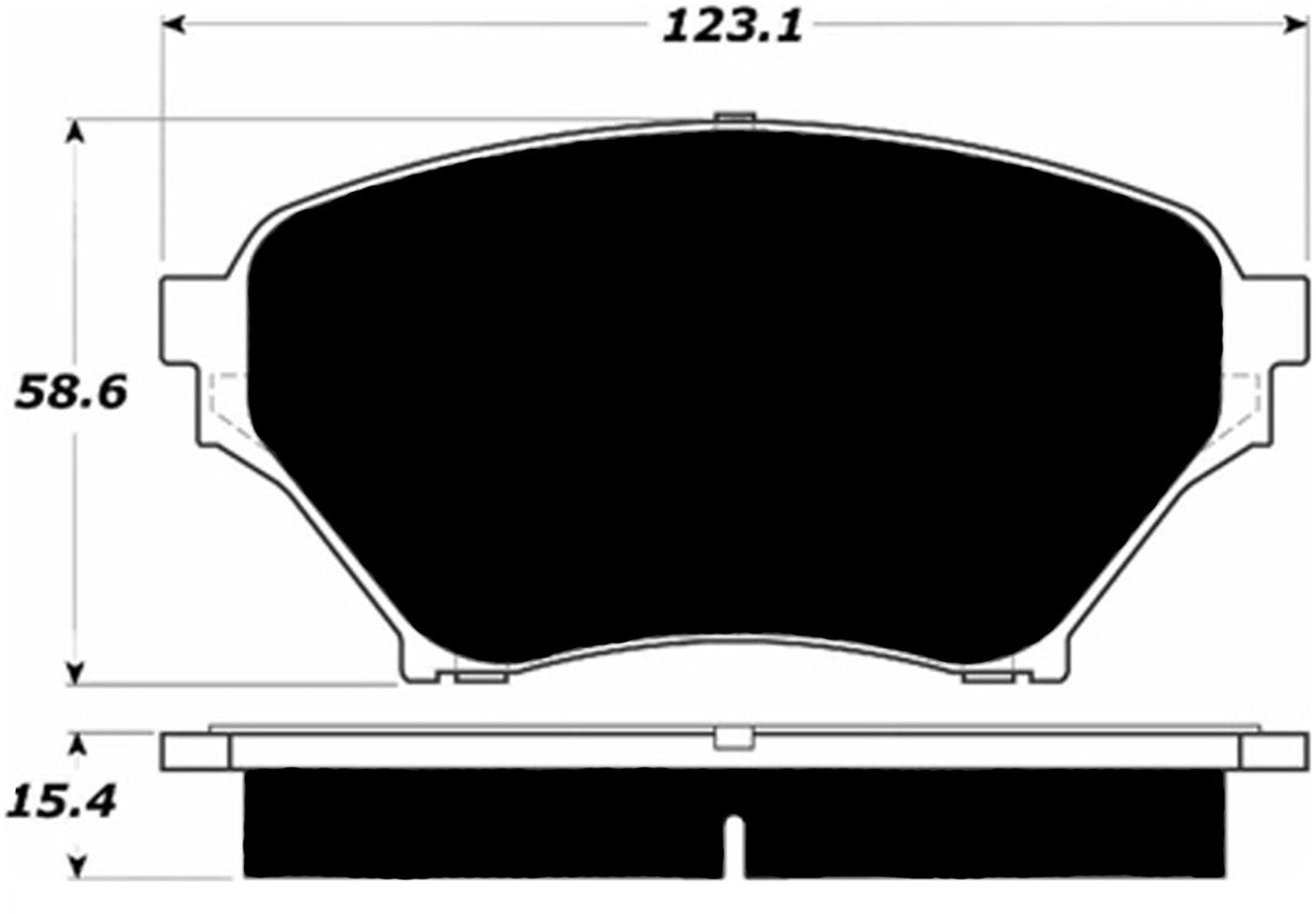 Porterfield Brake Pads for 2005 MAZDA MX-5 MIATA
