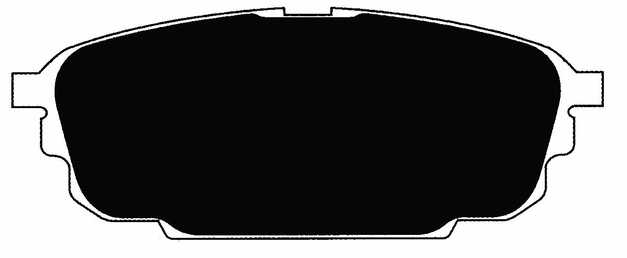 Porterfield Brake Pads for 2001 MAZDA PROTEGE 2.0L Eng ES