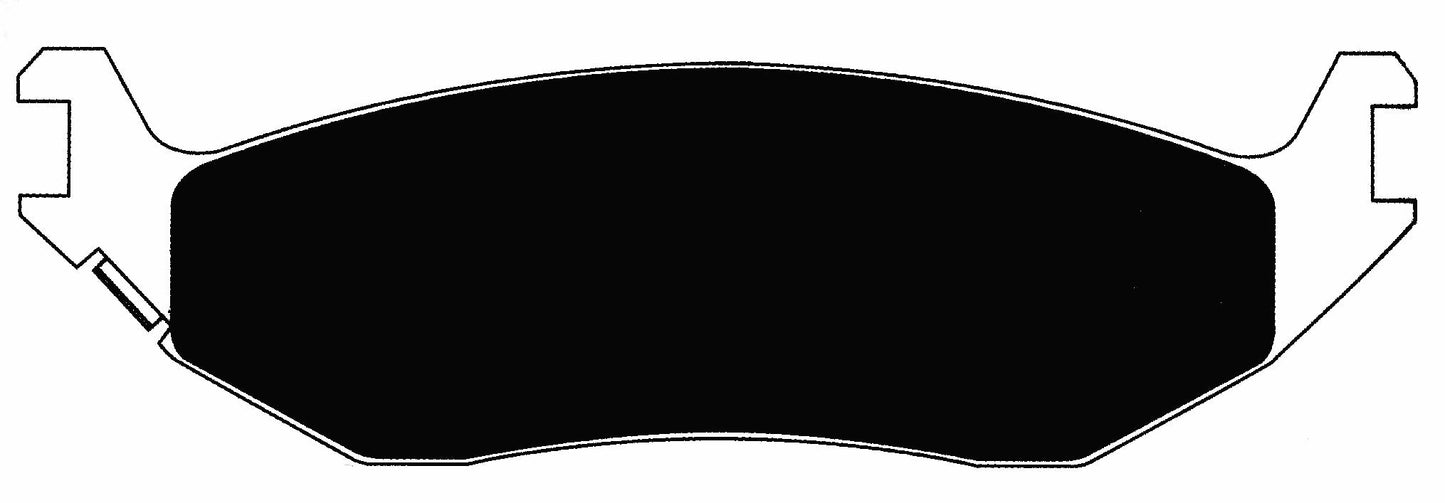 Porterfield Brake Pads for 2017 DODGE RAM 1500 4WD