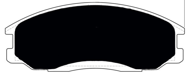 Porterfield Brake Pads for 2002 HYUNDAI SANTA FE V6 2WD
