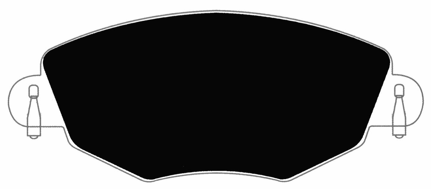 Porterfield Brake Pads for 2006 JAGUAR X Type