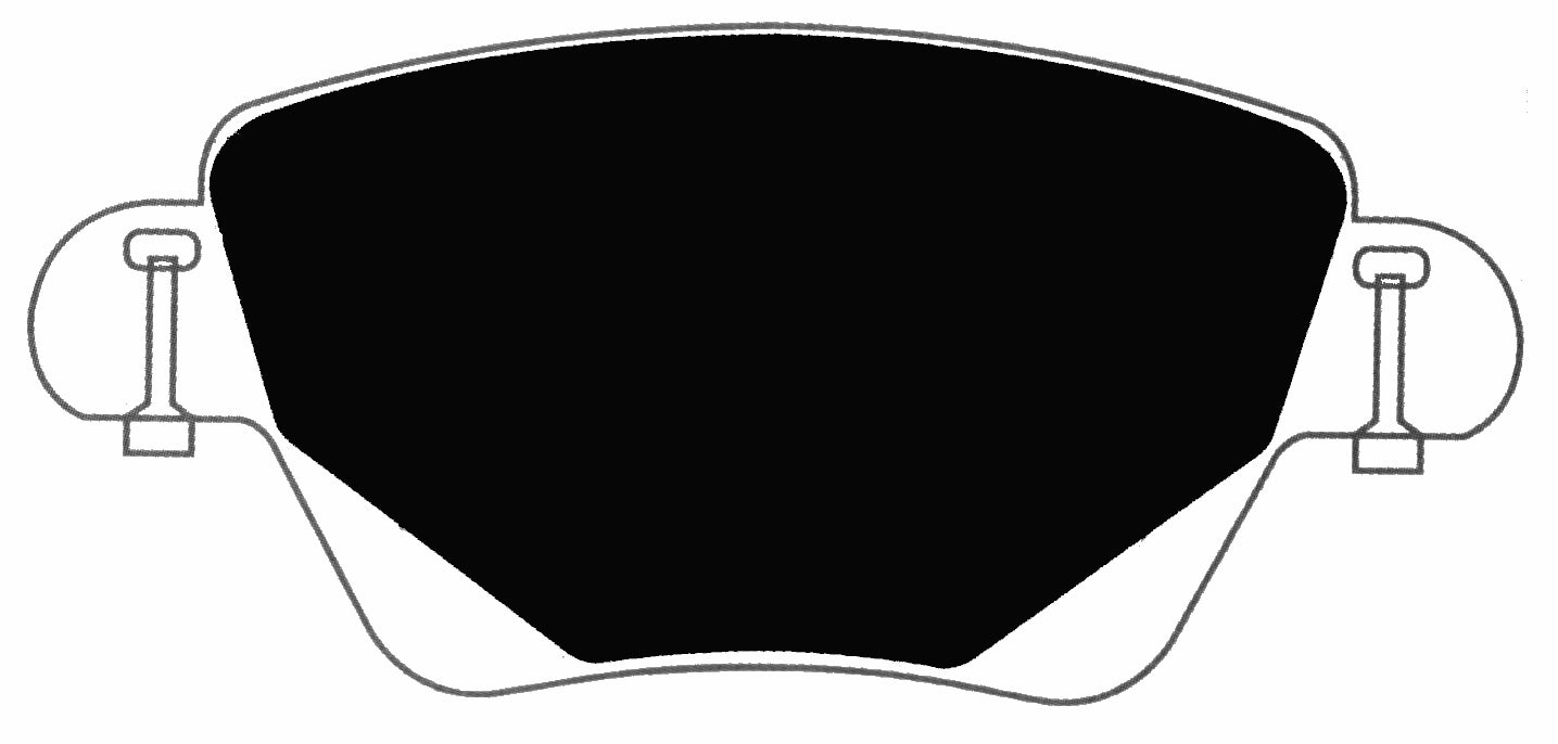 Porterfield Brake Pads for 2003 JAGUAR X Type
