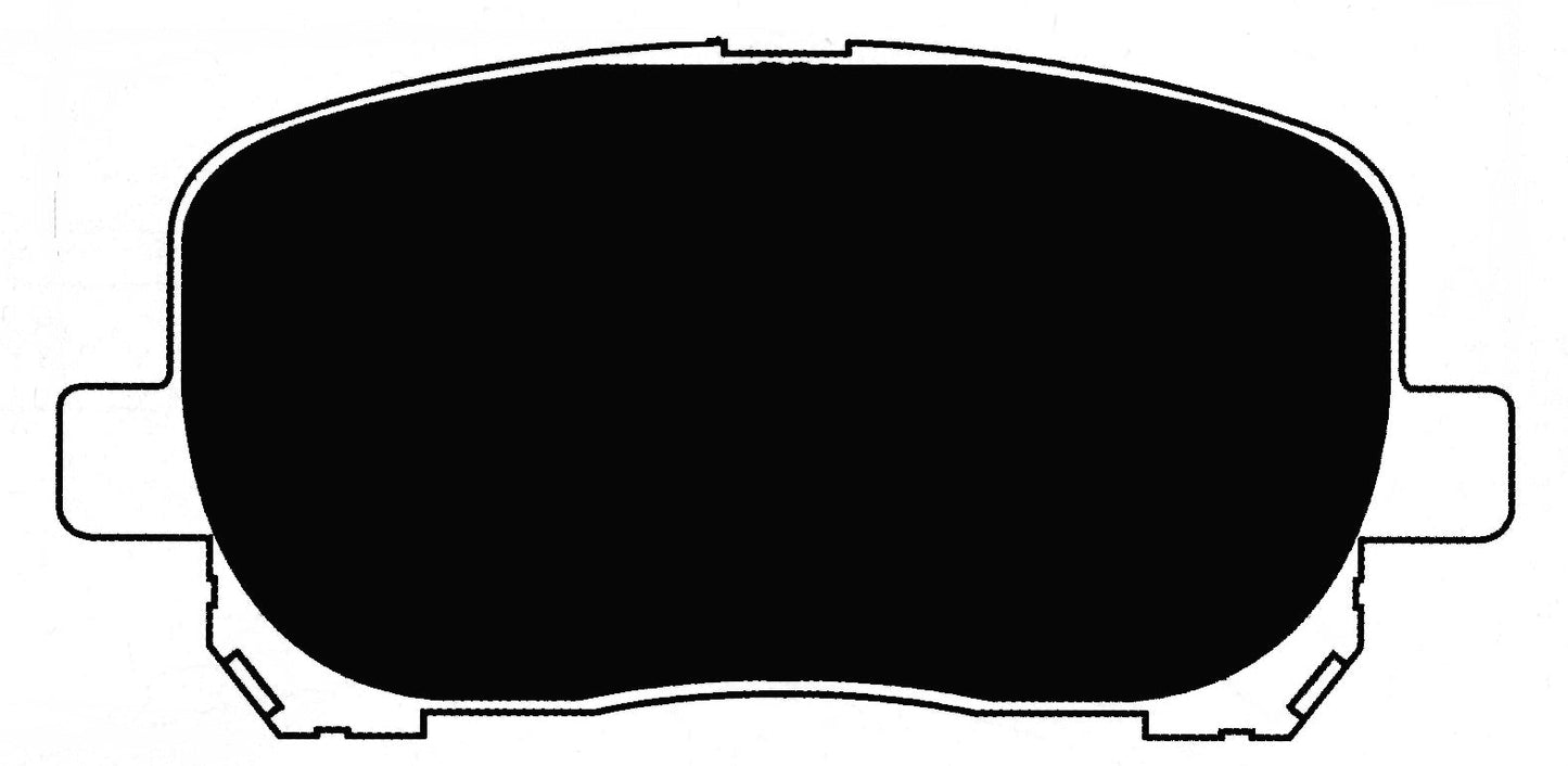Porterfield Brake Pads for 2005 TOYOTA COROLLA XRS