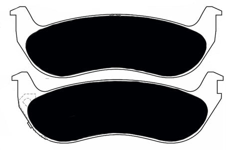Porterfield Brake Pads for 2003 MERCURY GRAND MARQUIS