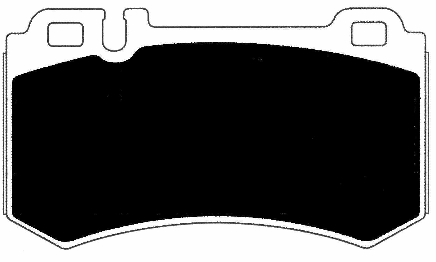 Porterfield Brake Pads for 2006 MERCEDES-BENZ SL65 AMG - w/Iron Discs